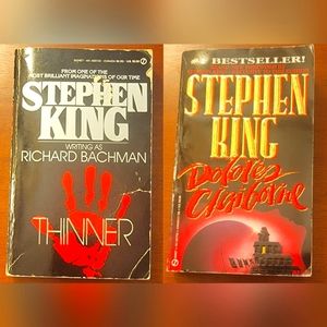 2 Vintage Stephen King Paperbacks